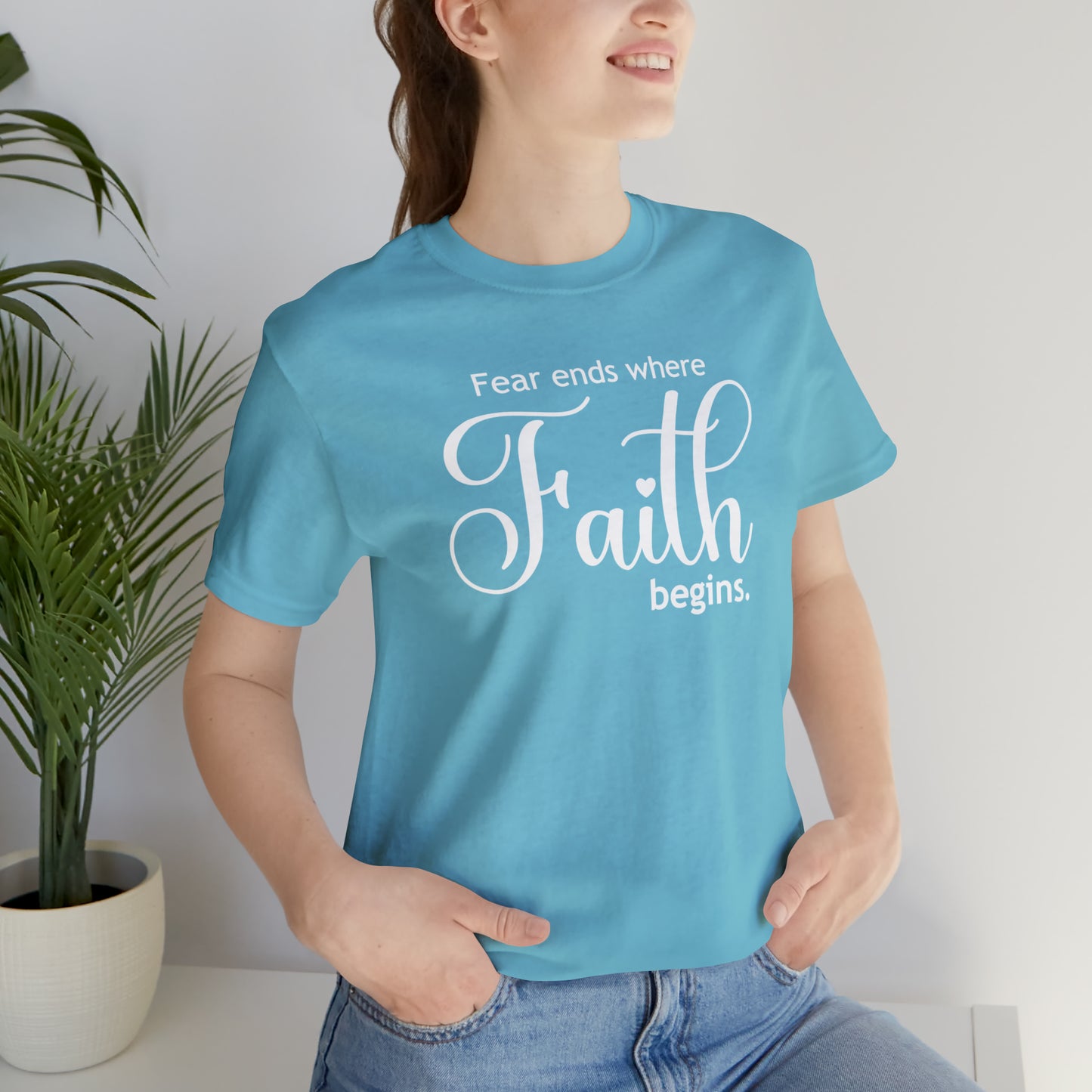 "Faith" - Unisex Short Sleeve Tee