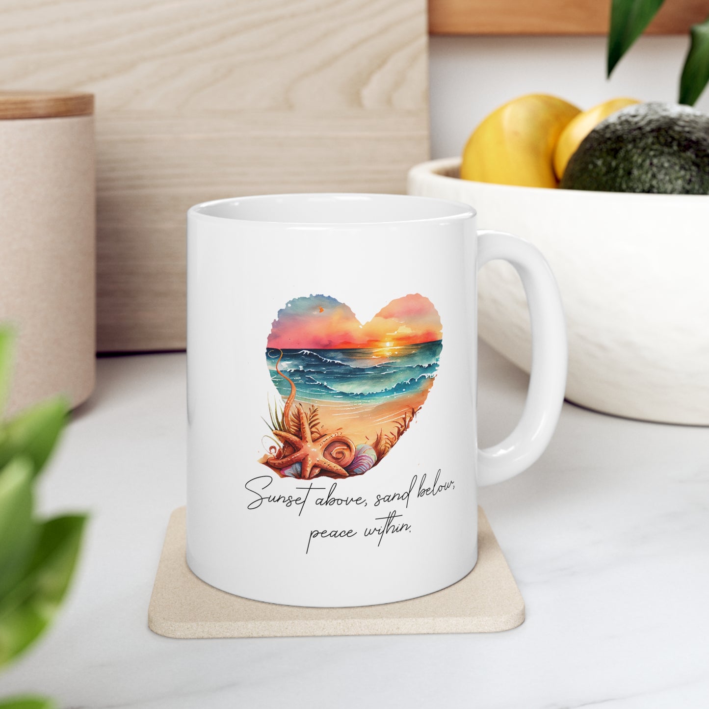 Sunset above-Ceramic Mug 11oz
