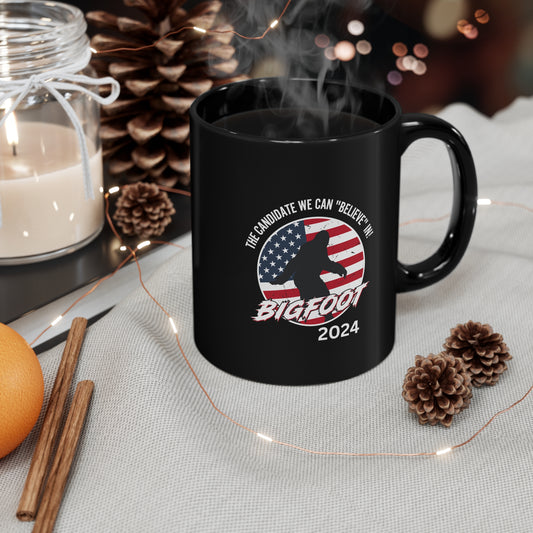 THE CANDIDATE WE CAN BELIEVE IN - 11oz Black Mug