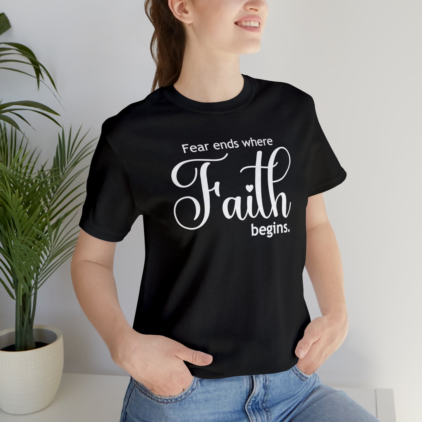 "Faith" - Unisex Short Sleeve Tee