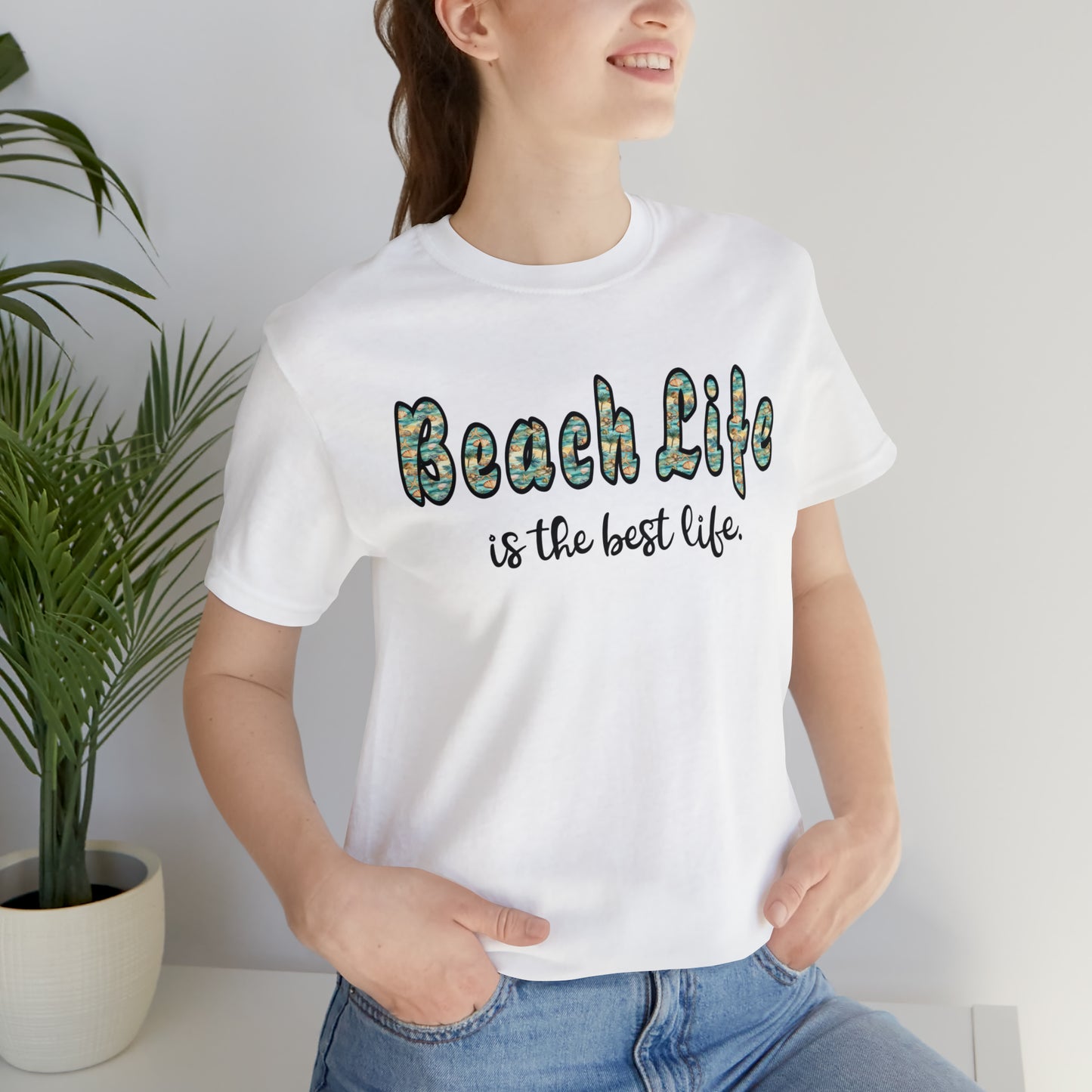 "Beach Life" Unisex Short sleeve tee