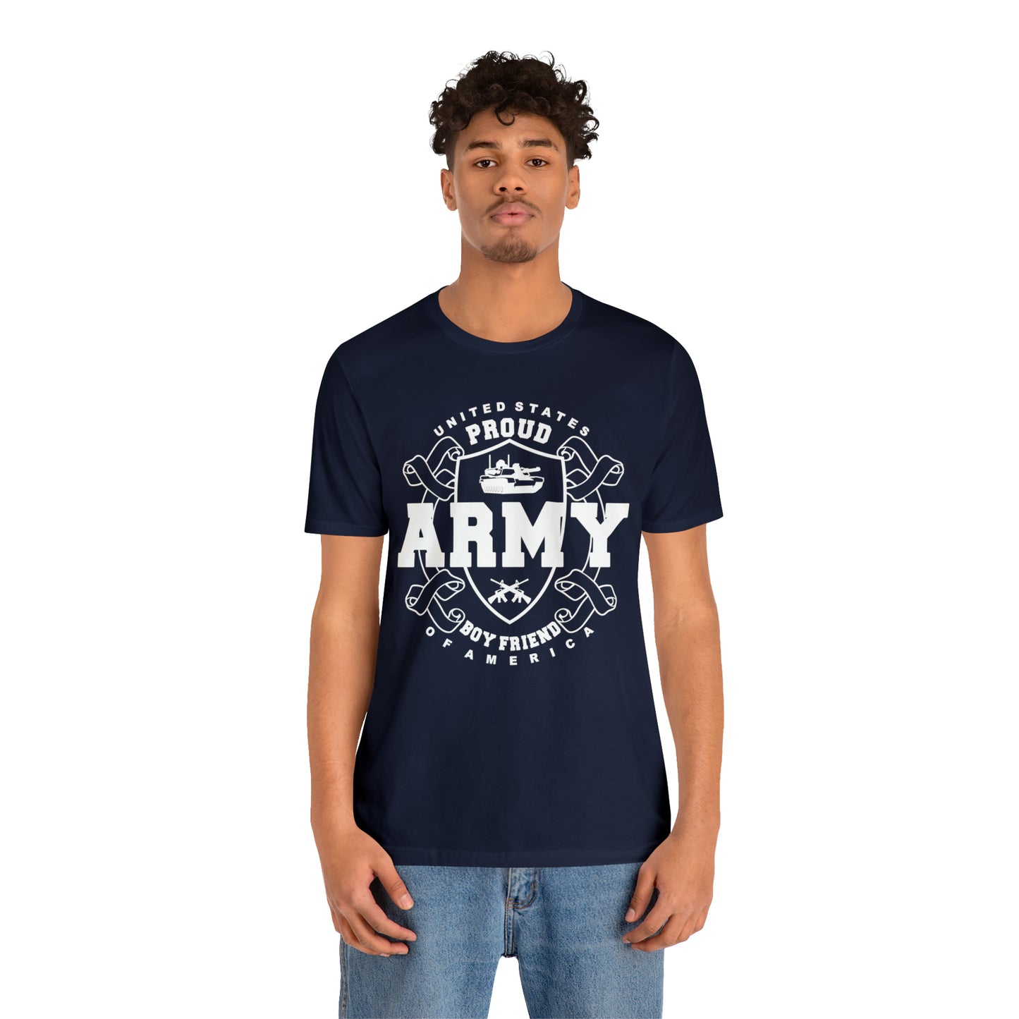 "Army Boyfriend" - Unisex Short Sleeve Tee