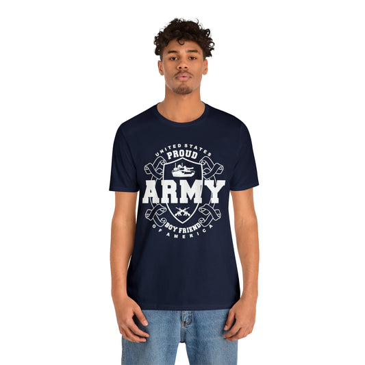 "Army Boyfriend" - Unisex Short Sleeve Tee