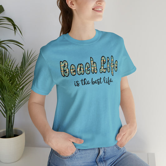 "Beach Life" Unisex Short sleeve tee