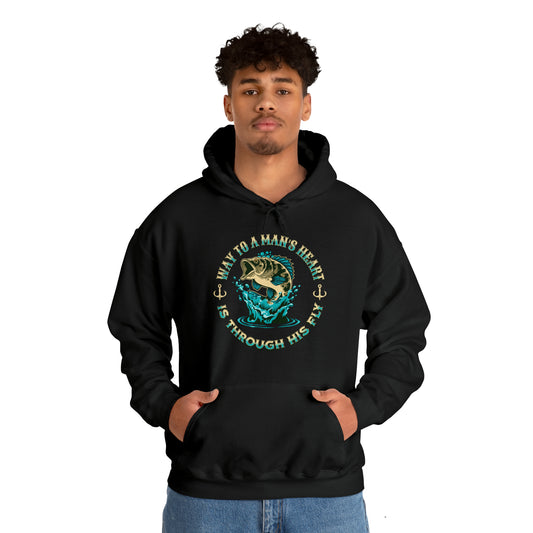 "Way to a man's heart" - Unisex Hoodie