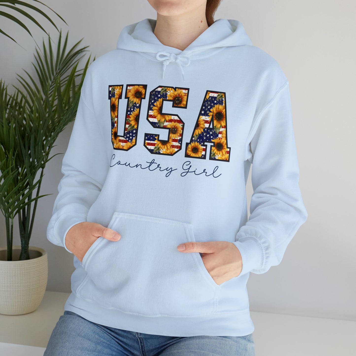 USA Country Girl-Unisex Hoodie