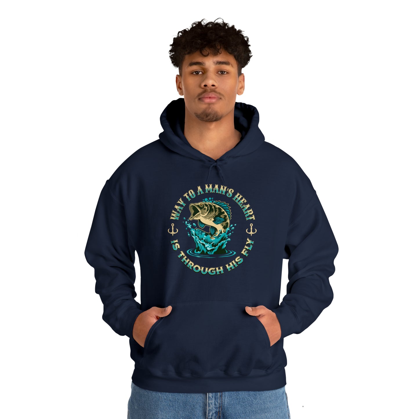 "Way to a man's heart" - Unisex Hoodie