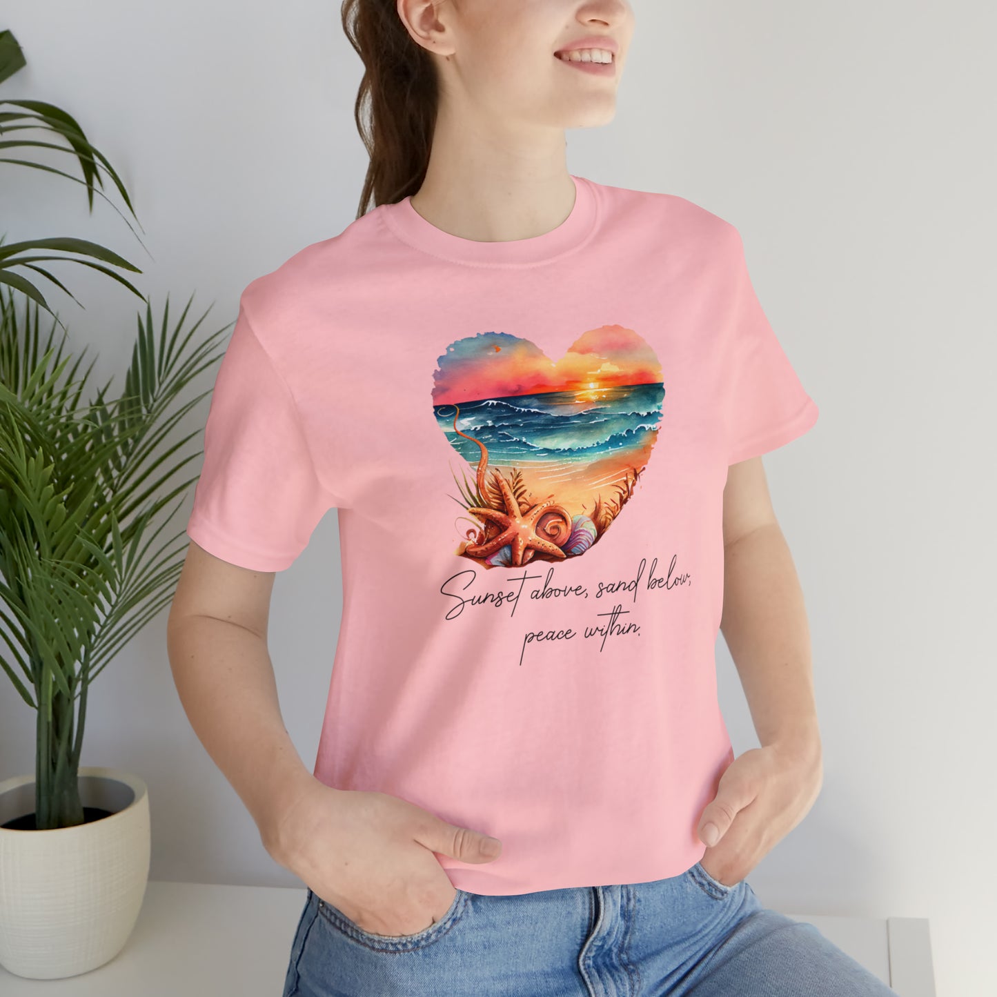 "Sunset Above" - Unisex Short Sleeve Tee