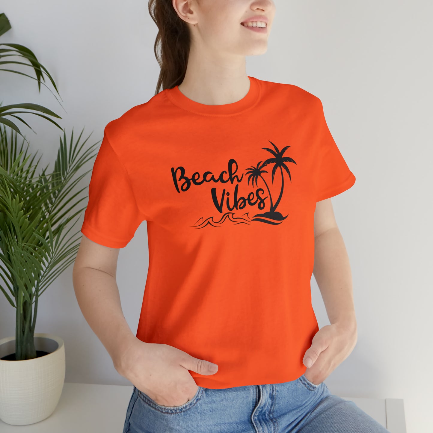 Beach Vibes Unisex Jersey Short Sleeve Tee