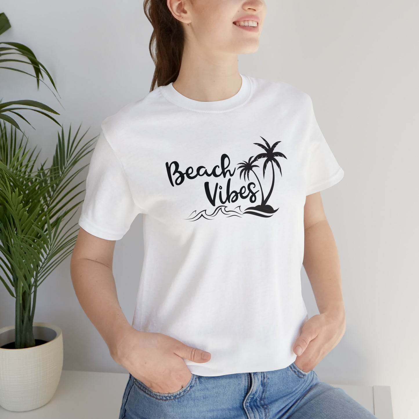 Beach Vibes Unisex Jersey Short Sleeve Tee