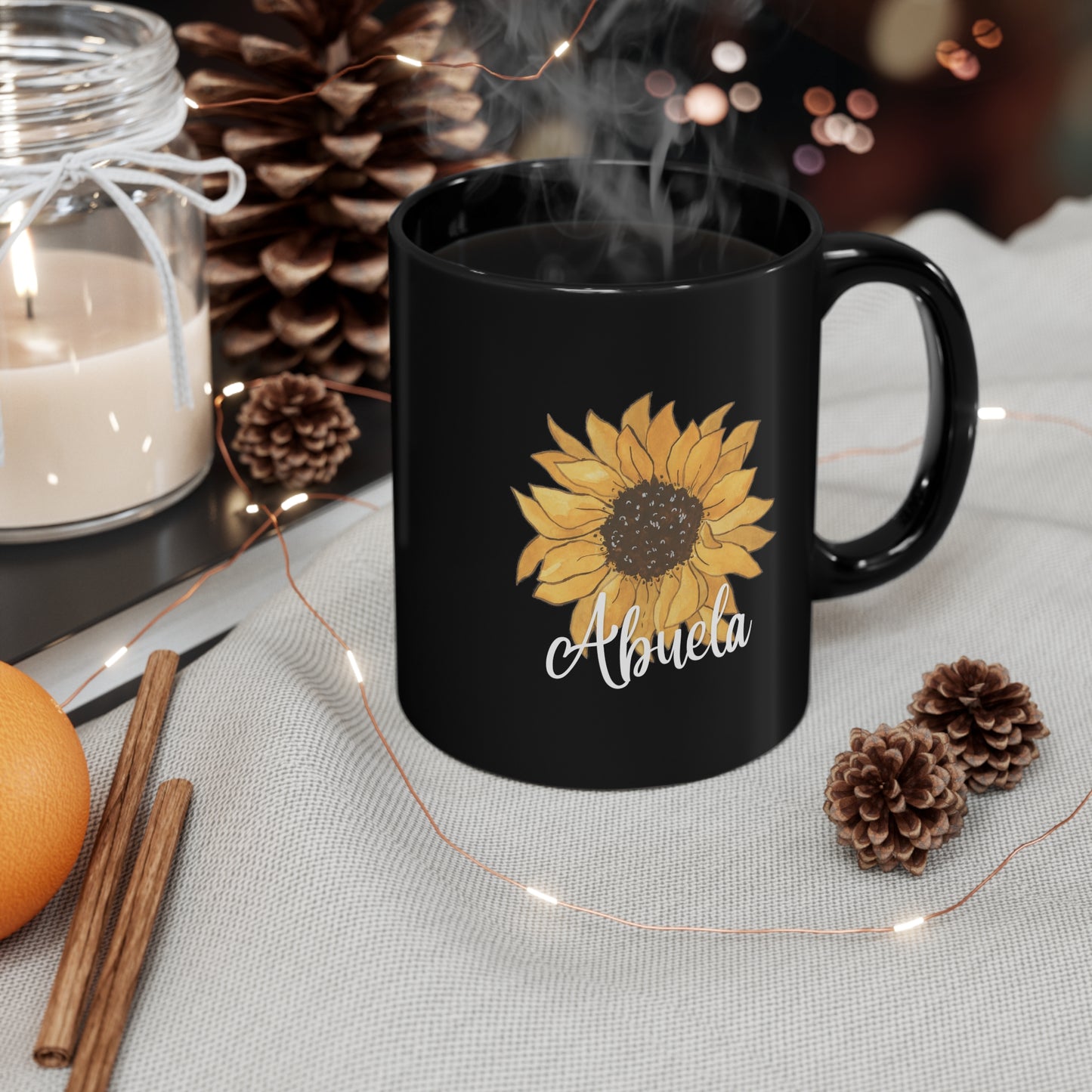 Abuela - 11 oz Black Mug