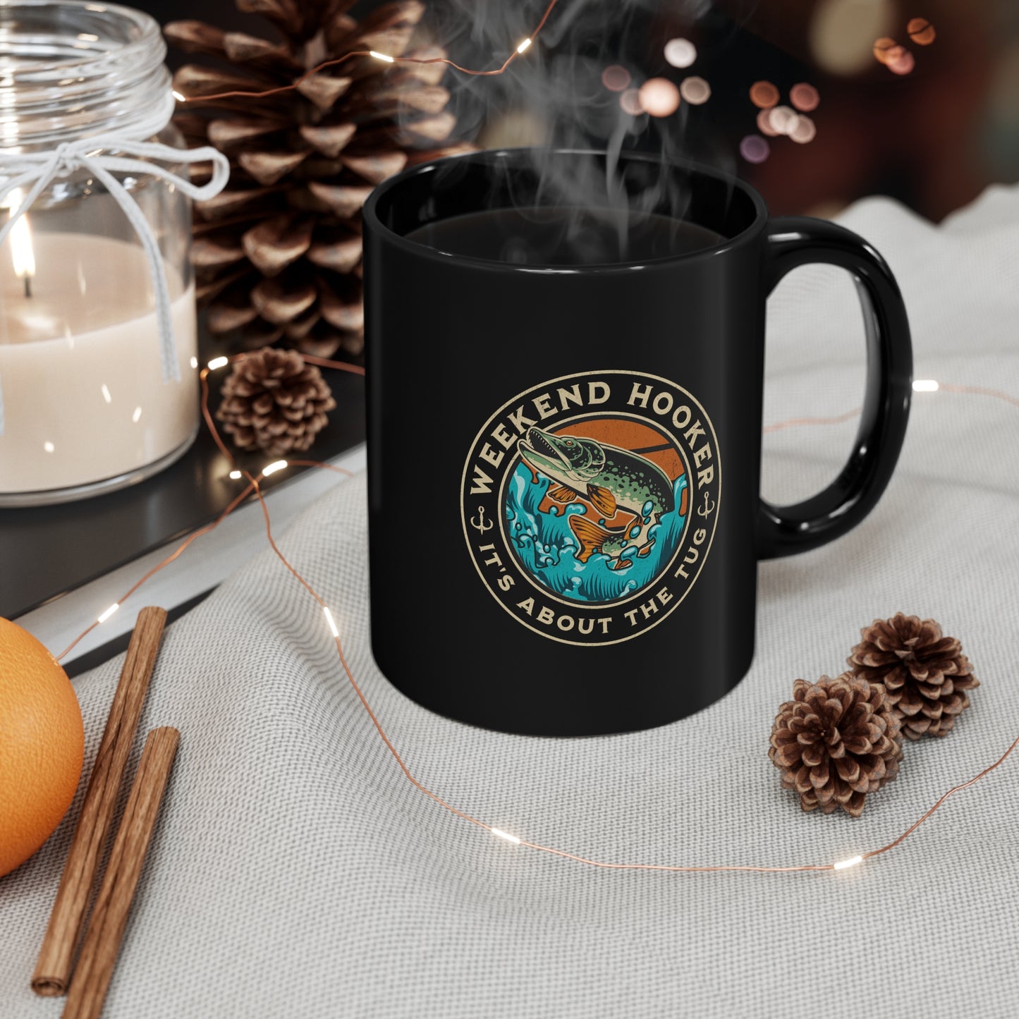 Pike Weekend Hooker - 11oz Black Mug