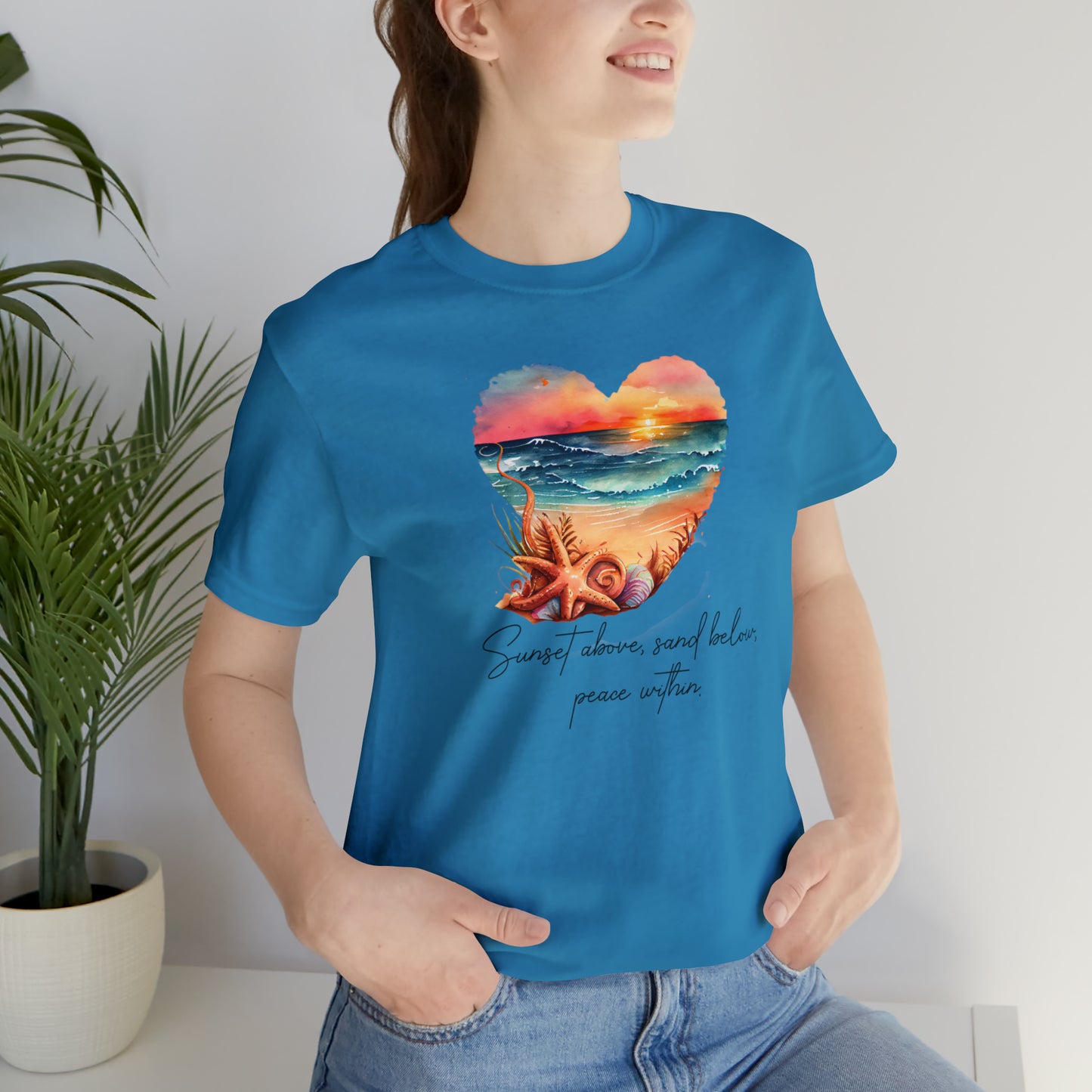 "Sunset Above" - Unisex Short Sleeve Tee