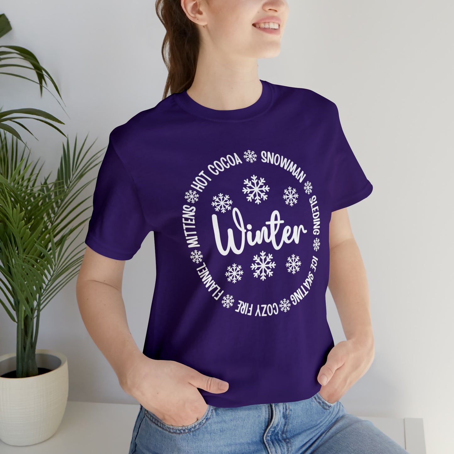 "Winter" - Unisex Short Sleeve Tee