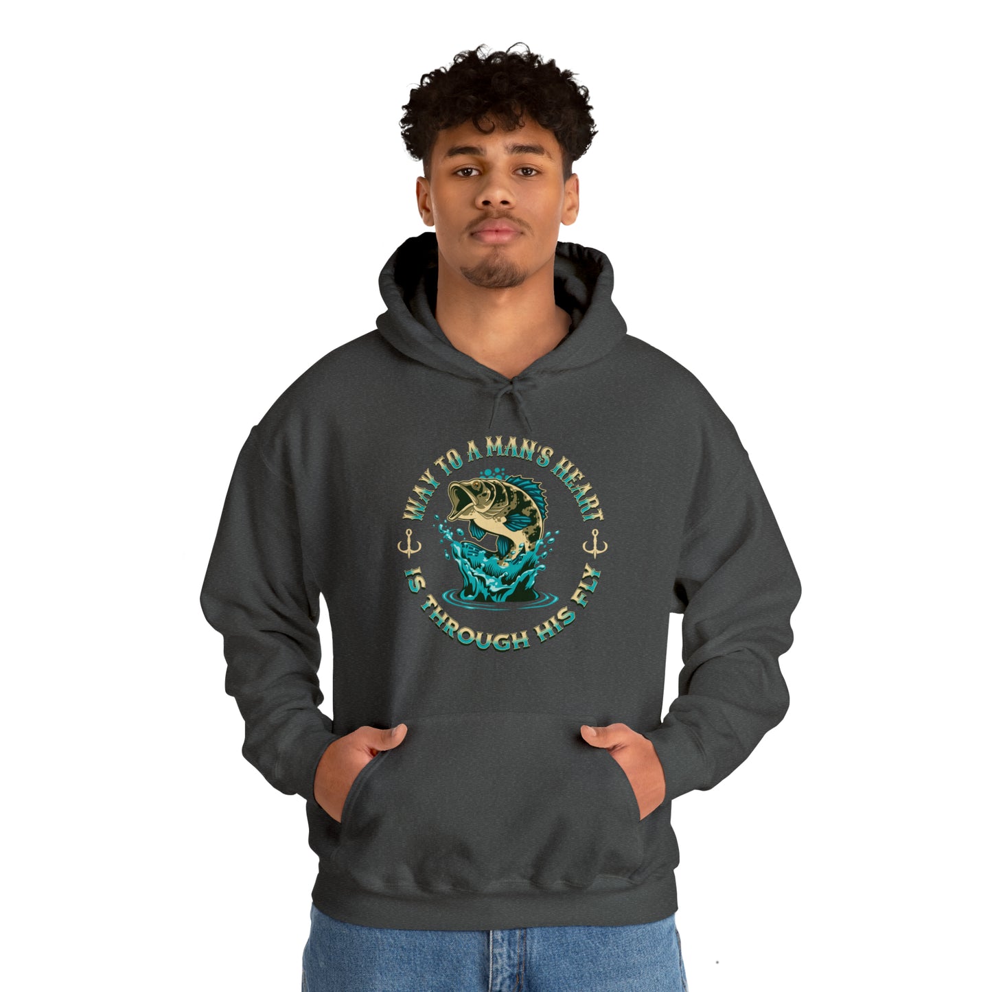 "Way to a man's heart" - Unisex Hoodie