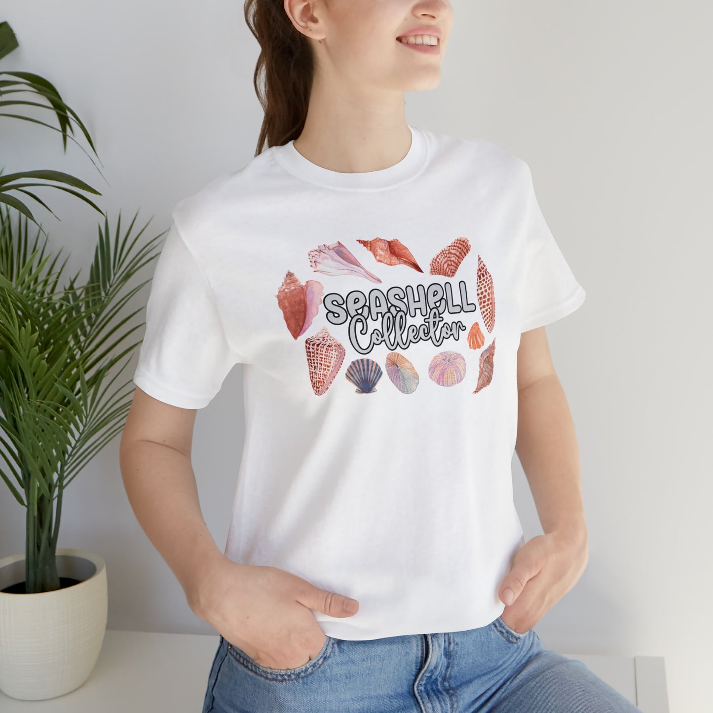 Seashell Collector Unisex Jersey Short Sleeve Tee