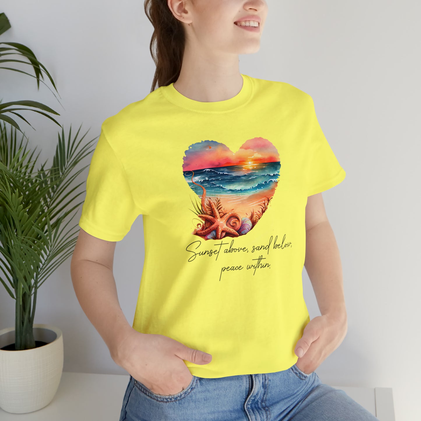 "Sunset Above" - Unisex Short Sleeve Tee