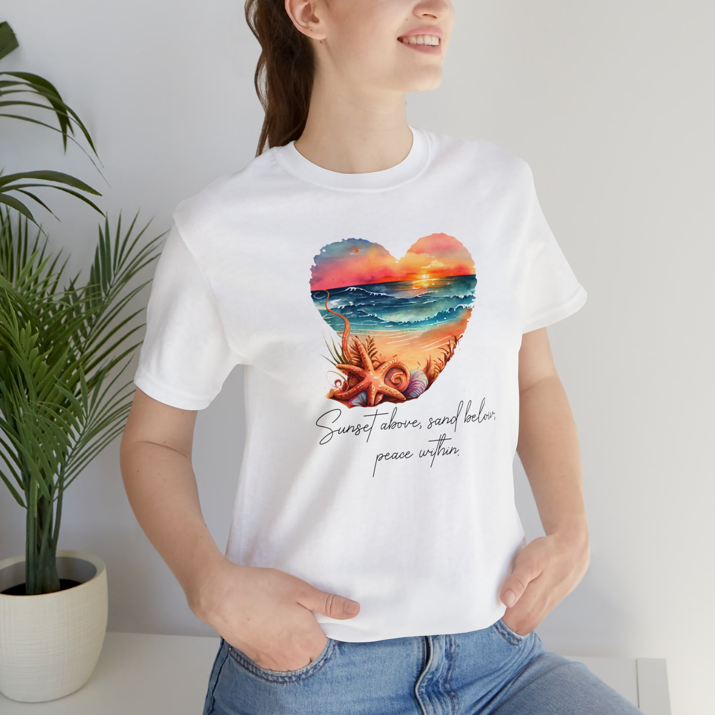 "Sunset Above" - Unisex Short Sleeve Tee