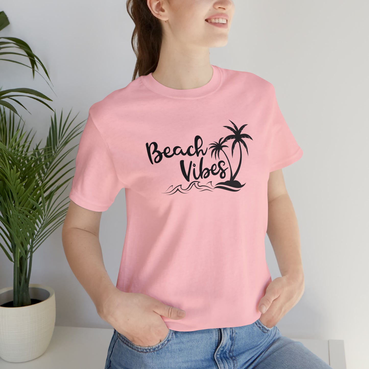 Beach Vibes Unisex Jersey Short Sleeve Tee