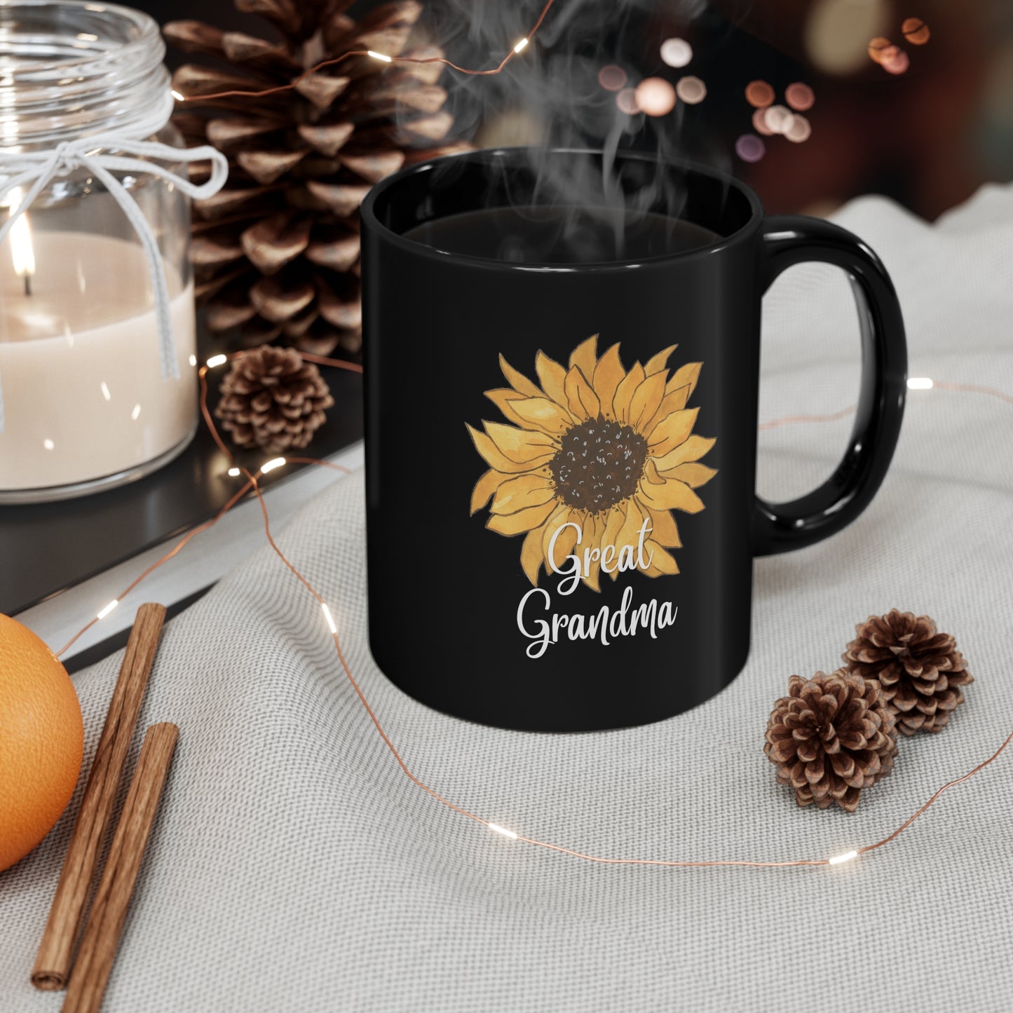 Great Grandma - 11oz Black Mug