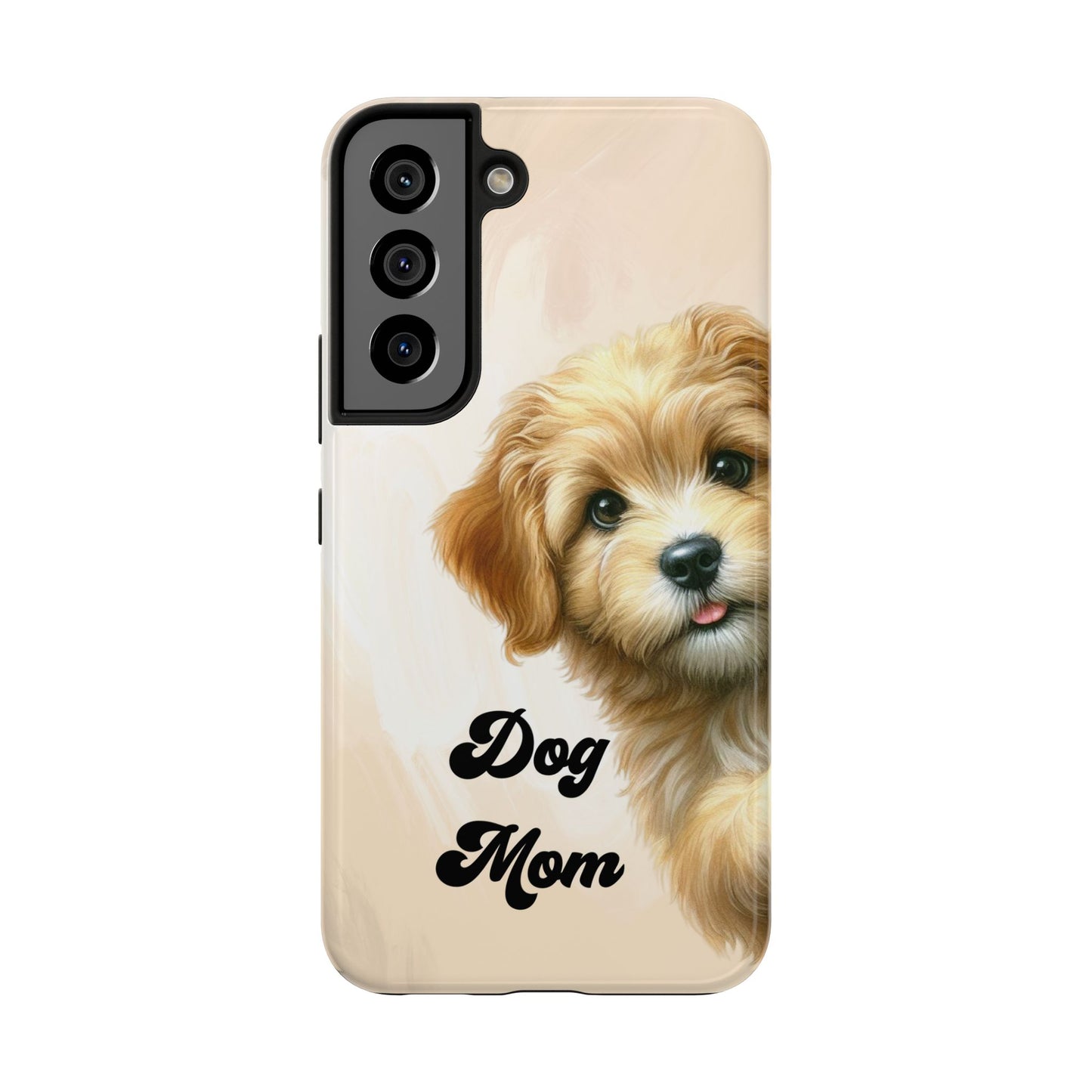 Dog Mom Tough Phone Case — Cute Puppy Protective iPhone Case