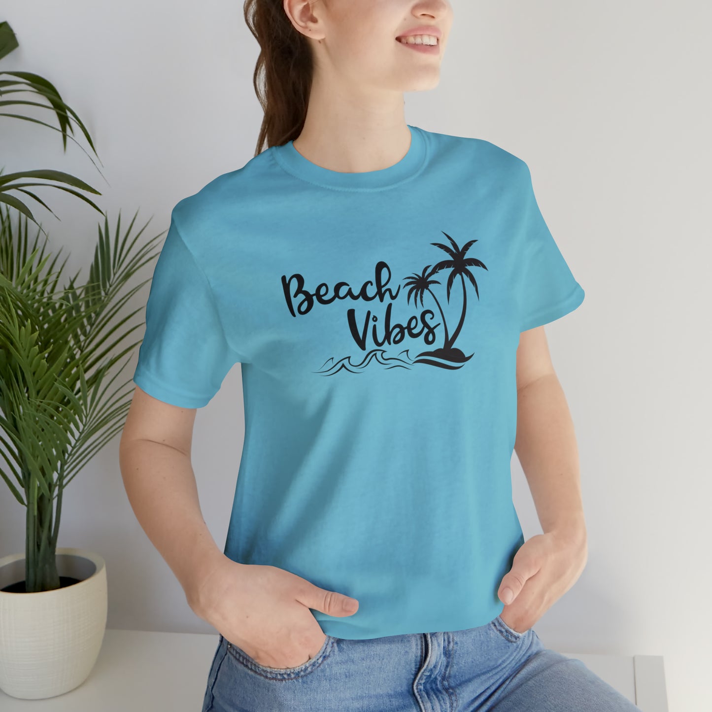 Beach Vibes Unisex Jersey Short Sleeve Tee