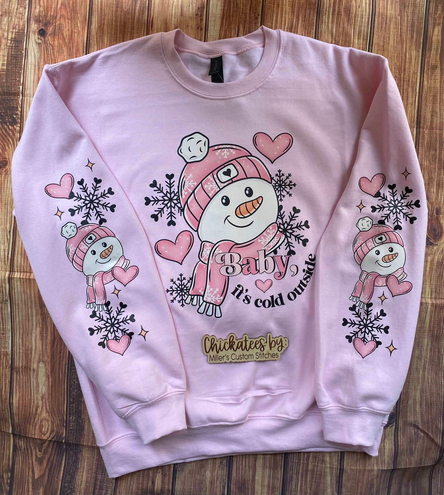 Baby it's Cold Crew Neck Sweatshirt