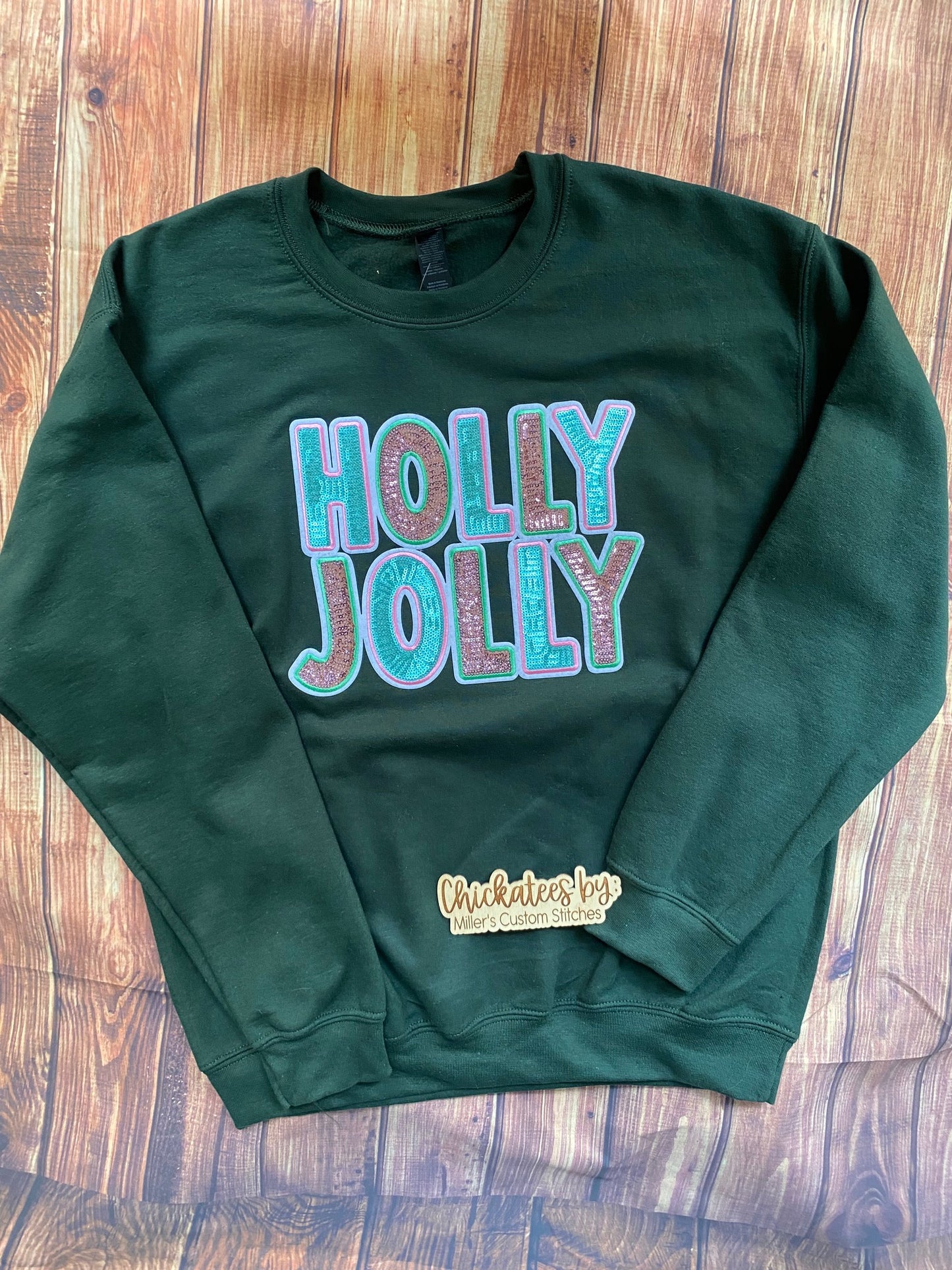 Holly Jolly Sequin Sweatshirt